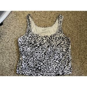 Athleta womens large crop tank